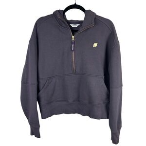 Peloton Purple Half-Zip Long Sleeve Hoodie Size Small